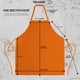thumbnail image 2 of Delantal Green Lifestyle Professional Chef, paquete de 120, naranja, 2 of 6