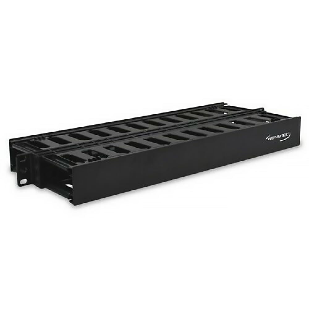 Cmple - Conducto Para Dedos Ranurado De Doble Cara, Wavenet, 1u, Cable Manager