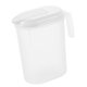 thumbnail image 5 of Jarra De Plástico Transparente Con Tapa Para Café Frío, Leche, Restaurante, 1,8 L, 5 of 5