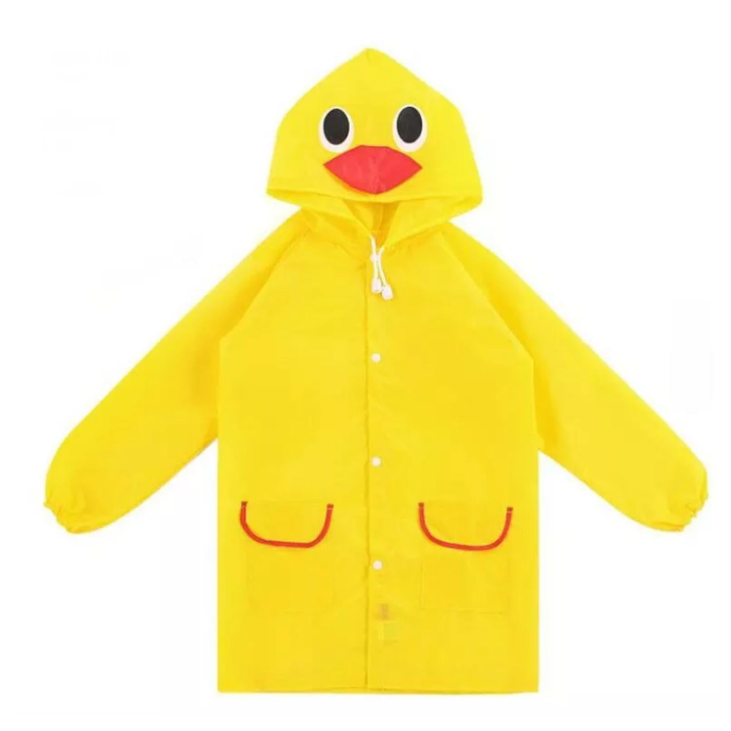 Genérico - Capa Impermeable De Lluvia Para Niños Amarillo