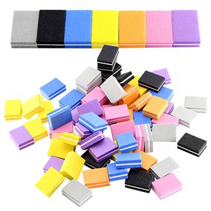 Ioensy - Juego De 100 Bloques De Pulidores De Uñas Lijado De Uñas Para Herramienta De Manicura Y Pedicura