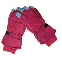 Hn - Guantes De Niños Para Nieve, Invierno. Diseño Bigotes Gato Rojo