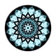 thumbnail image 2 of Soporte Plegable PopSockets para Teléfono con Diseño Mandala de la Paz Cielo, 2 of 7