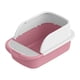 thumbnail image 3 of Caja De Arena Para Gatos Semicerrada A Prueba De Salpicaduras Heighten Kitty Litter Pan Bedpan L Pink, 3 of 5