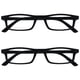 thumbnail image 1 of Gafas de lectura OPULIZE +1.00 negro mate - 2 unidades, 1 of 6