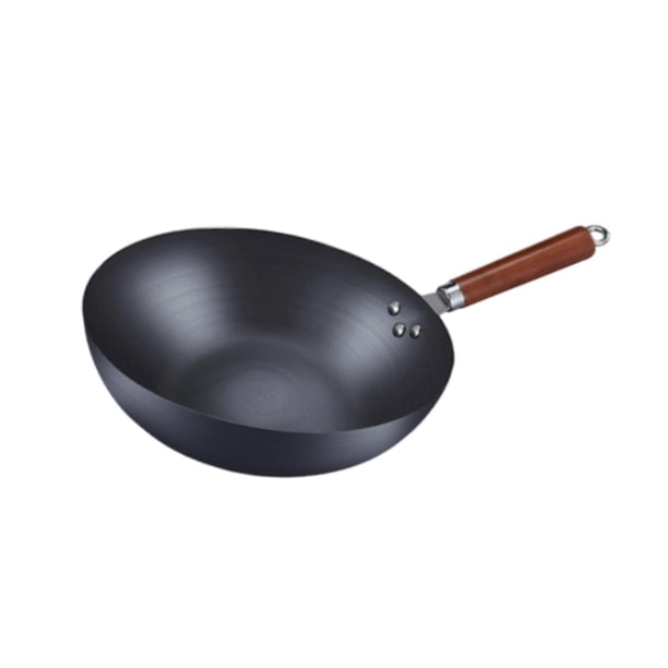 Pot De Cocina De Restaurante De Cocina De Hierro Fundido Para Vegetales De Freír De Carne Sin Tapa