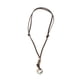 thumbnail image 1 of Punky Antiguo De Cuero Marrón Colgante Collar Ajustable Collar Colgante Hombre, 1 of 3
