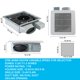 thumbnail image 3 of Motor de ahorro de energía Bathroom Fan Tech Drive de 50-80-100 CFM DC, 3 of 5