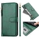 thumbnail image 3 of Funda Tipo Billetera para Samsung Galaxy S10 Plus con Cremallera Portatarjetas Soporte Correa de Muñeca Cuero Verde, 3 of 5