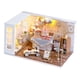 thumbnail image 3 of Casa De Mu?ecas En Miniatura A Escala 1:24, Artesanía Creativa De Madera DIY Y Luz LED, 3 of 5
