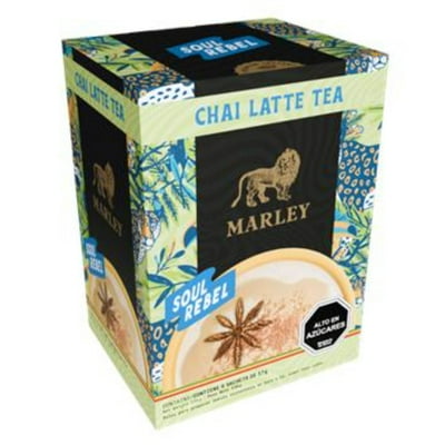 Café Sobres Soul Rebel Chai Latte Caja 136 G Marley Coffee