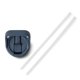 thumbnail image 3 of Accesorio con tapa de paja YETI Yonder para botella, color azul marino, 3 of 6