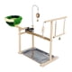 thumbnail image 5 of Perchas De Madera Para Loros Para Patio De Juegos, Soporte Multiusos Sólido Para Percha Para Pájaros, 5 of 5