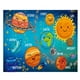 thumbnail image 2 of Alfombra Infantil Planetas 80X120 Cm Tapete Dormitorio Sala, 2 of 5