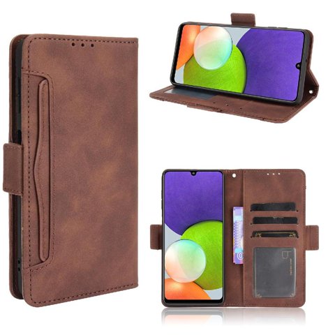 Funda Tipo Billetera Foxdock Para Samsung Galaxy A22 4G – Tapa Flip Con Tarjetero