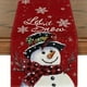 thumbnail image 1 of Bandera De Mesa De Navidad, Muñeco De Nieve, Decoración De Mesa, Mantel De Navidad, Adecuado Para Varias Ocasiones, Añadir Ambiente Festivo, 33*183cm, 1 of 4