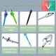 thumbnail image 2 of Set de plumas Ensclo para adolescentes, niños y chicos, 7 piezas divertidas y novedosas, 2 of 8