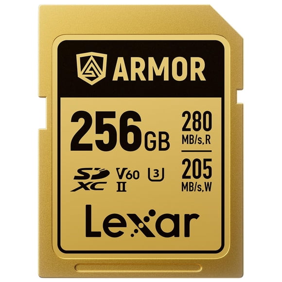 Tarjeta de Memoria Lexar ARMOR GOLD 256GB UHS-II V60