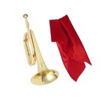Bothyi - Trompeta Scouting Bugle Con Boquilla Marching Bugle Para Banda Principiante Estilo A