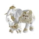 thumbnail image 4 of Estatua De Elefante De Mamá Y Bebé, Decoración De Mesa Para Sala De Estar, Oficina Familiar, Oro Blanco, 4 of 5