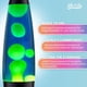 thumbnail image 3 of Lámpara Liquid Motion Magma Light De 16 Pulgadas Azul Con Cera Amarilla verde, 3 of 9