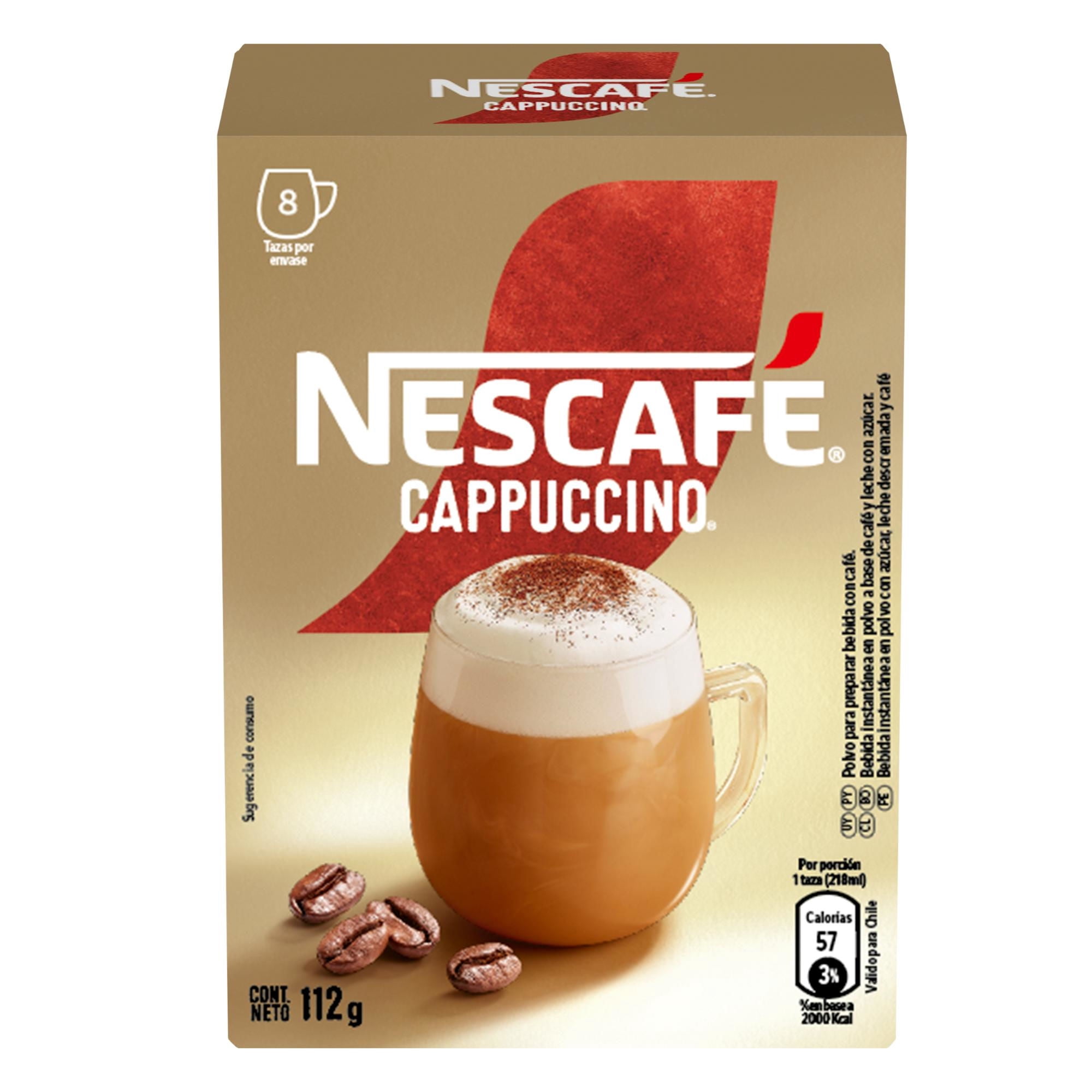 Café Instantáneo Cappuccino Caja 8 Un 140 g Nescafé