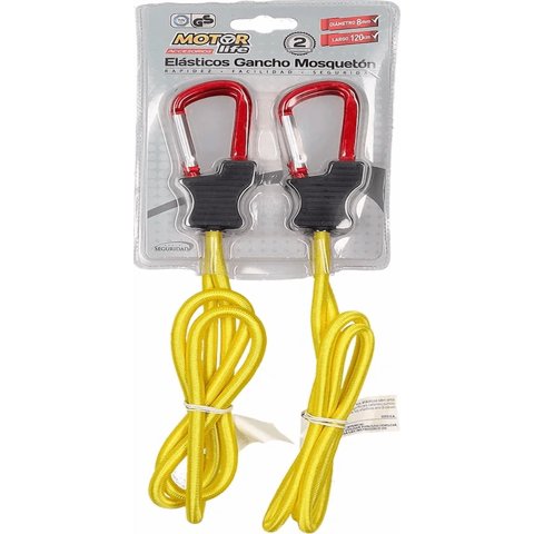 Genérico - Set 2 Elasticos Mosq. Motorlife