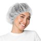 thumbnail image 1 of Gorros Desechables Tipo Bouffant EZGOODZ Paquete de 100 Blancos de 28 cm, 1 of 6