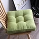 thumbnail image 1 of Xiao Hua Cojín Cuadrado Grueso Verde para Silla de Comedor -1 Pieza, Cojín de Encaje Suave Que Reduce la Presión, Cojín Antideslizante para Silla de Comedor para Sala de Estar Silla de Ocio, 19.69 X, 1 of 4