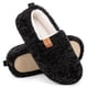 thumbnail image 1 of Zapatillas EverFoams para mujer, suaves y rizadas, de espuma viscoelástica, color negro, 1 of 7