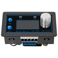 Magideal - Control Digital Dc Buck Boost Converter Módulo De Fuente De Alimentación Pantalla Lcd 36V 5A 80W Módulo Regulador De Ventilador De Control De Temperat