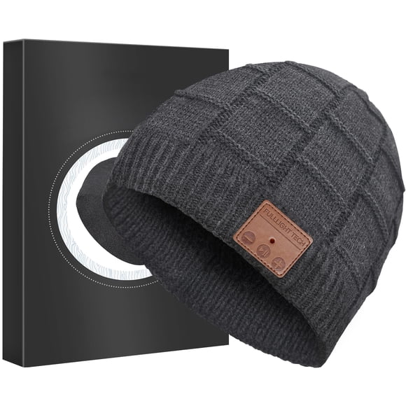 Auriculares Bluetooth Beanie Hat FULLLIGHT TECH Gris oscuro