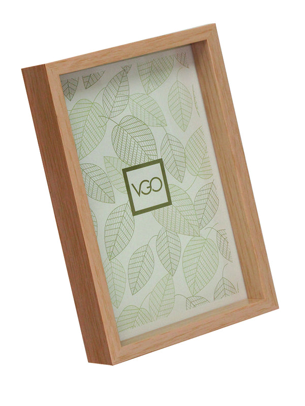 Vgo - Marco 10X15 Plastico Mini Box Natural