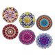 thumbnail image 3 of Base De Corcho De Cerámica Posavasos Redondos Cojines De Taza De Cocina Mantel Individual + Soporte 6pcs, 3 of 5