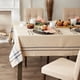 thumbnail image 4 of Mantel DII French Stripe - Mesa de comedor (150 x 300 cm), color topo y azul, 4 of 8