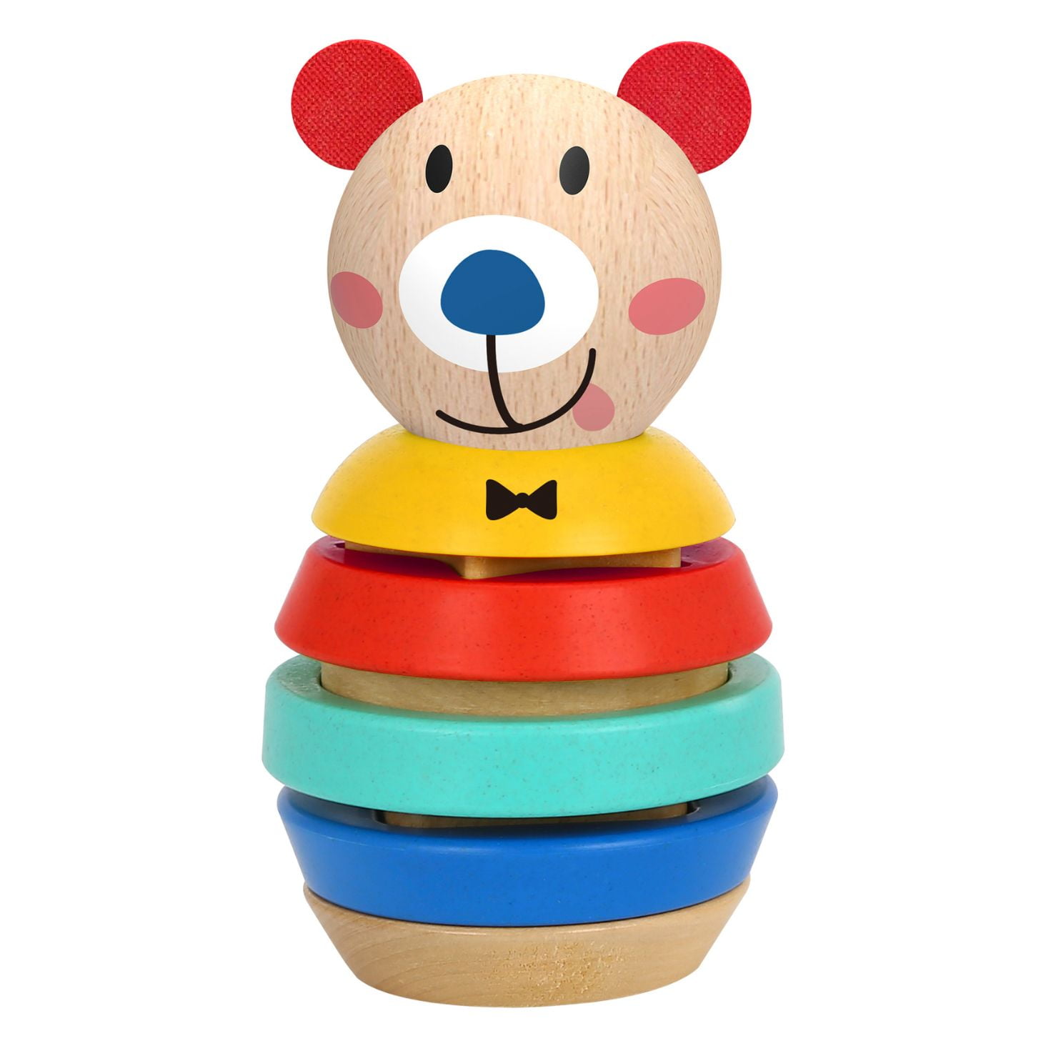 Tooky Toy - Torre Apilable Con Forma De Oso