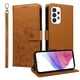thumbnail image 1 of Funda Cartera para Samsung Galaxy A53 5G Perro Cachorro Grabado con Tarjetas Soporte Correa Marrón, 1 of 6