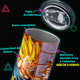 thumbnail image 4 of Mug Termo 600ml - Diseño Goku SSJ3 Golden Warrior, 4 of 4