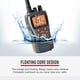 thumbnail image 2 of Radio VHF flotante portátil Cobra MR HH350 FLT 6W Gris, 2 of 7