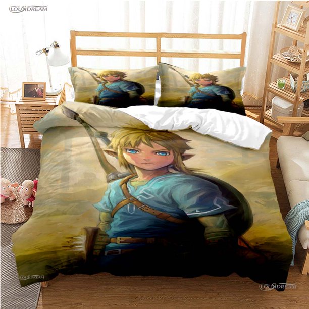 Cute Cartoon Anime All Season Duvet Cover Comforter Bedding set Luxury Soft Quilt Cover and Pillowcases Single/Double/Queen/ Bed Sheets