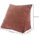 thumbnail image 5 of Almohada triangular en forma de cuña, ideal para leer, apoyar la espalda, posicionar el respaldo de la cama, para cama, sofá, lectura, silla de oficina (15,75 × 14,17 × 7,87 pulgadas), 5 of 6