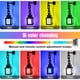 thumbnail image 2 of Linterna nocturna LOUHH Pixelada LED de 16 colores con control remoto, 2 of 7