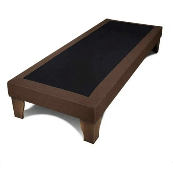 Base cama 1,5 plazas, color café