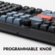 thumbnail image 4 of Teclado Keychron V6 con cable mecánico personalizado de tamaño completo negro, 4 of 8