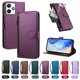 thumbnail image 4 of Funda con Billetera para [Xiaomi Redmi 12 4G/5G] con Bolsillo Zipper y Tarjetero Violeta, 4 of 6