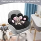thumbnail image 2 of Cojín DOBUONO Cat Paw para silla de oficina de felpa de 840 ml, color negro, 2 of 6