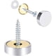 thumbnail image 1 of Tornillos decorativos para espejo 20mm, 1 of 2