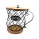 thumbnail image 3 of Soporte Para Cápsulas De Café Con Asa, Contenedor Para Cápsulas De Café Para Encimera De Hotel, Negro Con Tapa, 3 of 3