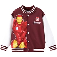 Chaqueta Universitaria Disney Marvel Iron Man Para Niños De 2 A 6 Años