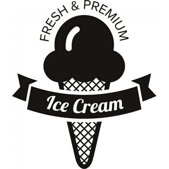 Decomural Premium Ice Cream Kitchen Cafe WS-19249